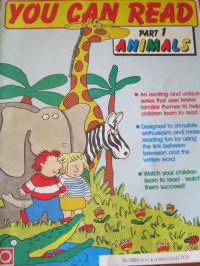 Image of You Can Read Part 1 : Animal